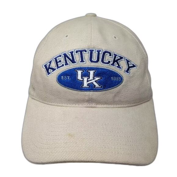Unknown Other - Twins Enterprise NCAA Kentucky Wildcats Hat Brown Blue OSFA Strapback Cap